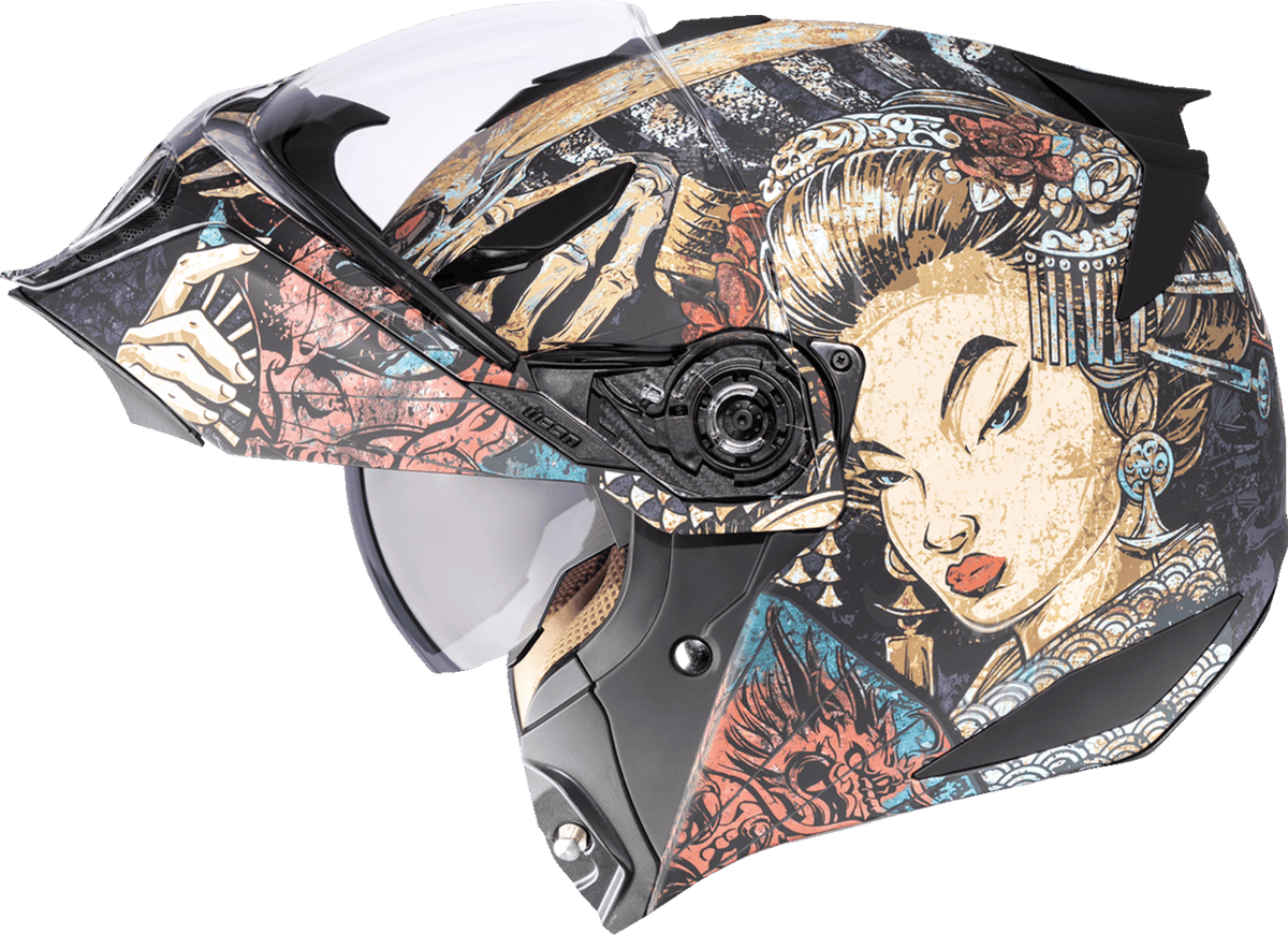 Icon Threshold Odokuro Modular Motorcycle Helmet