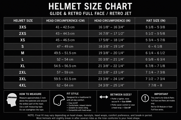 Daytona Glide Liberty Modular Motorcycle Helmet