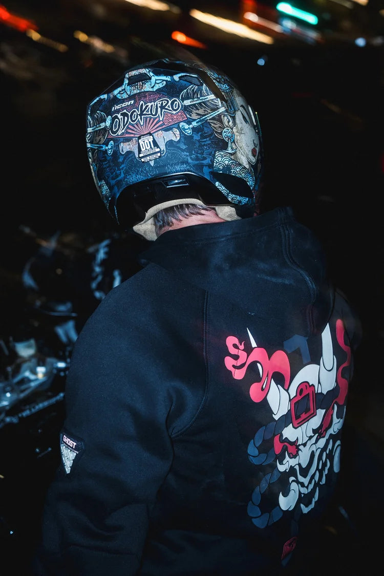 Icon Threshold Odokuro Modular Motorcycle Helmet