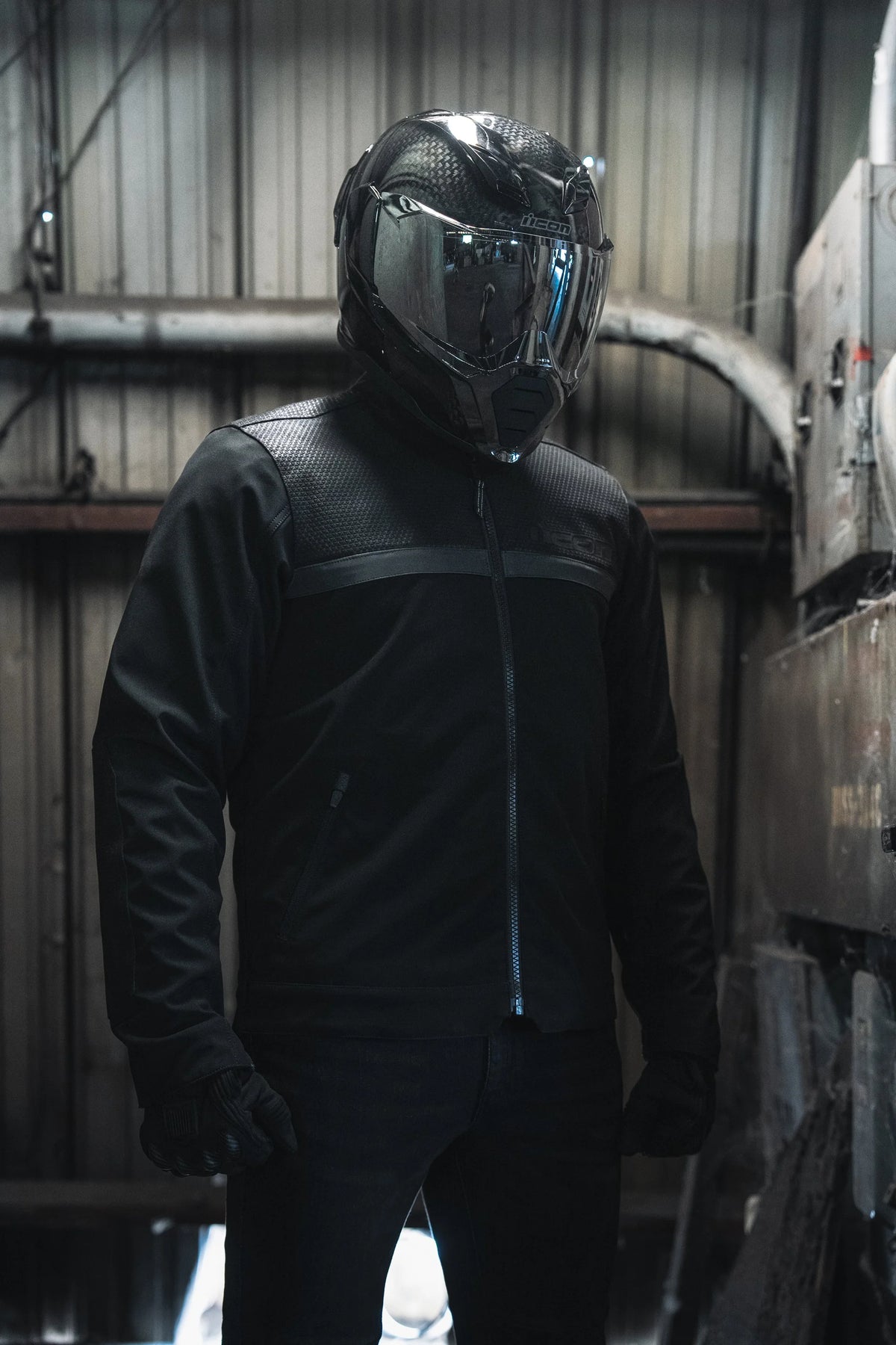 Icon Men's Midhawk Textile Motorcycle Jacket