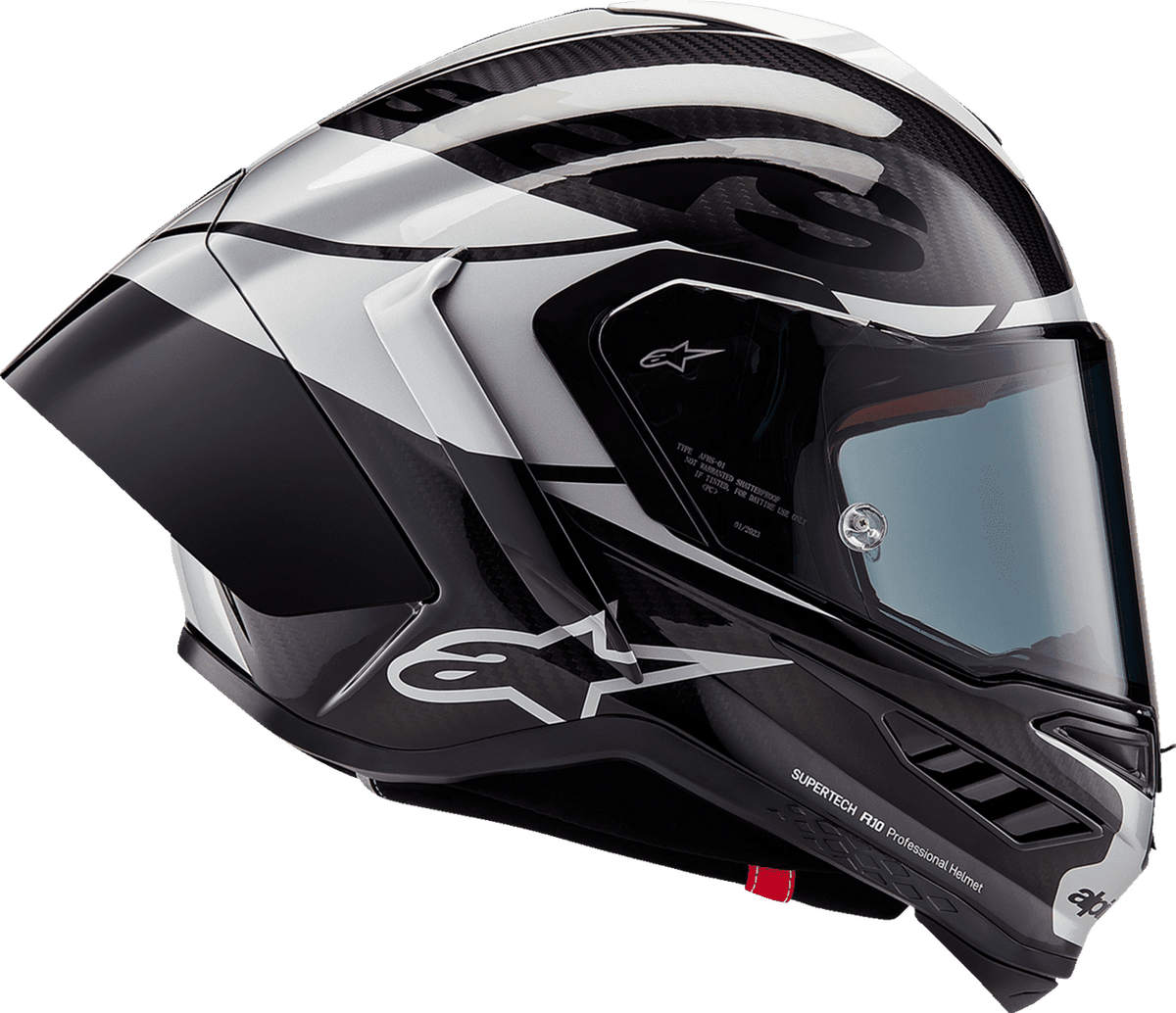 alpinestars-supertech-r10-element-full-face-motorcycle-racing-helmet-carbon-silver-black-side