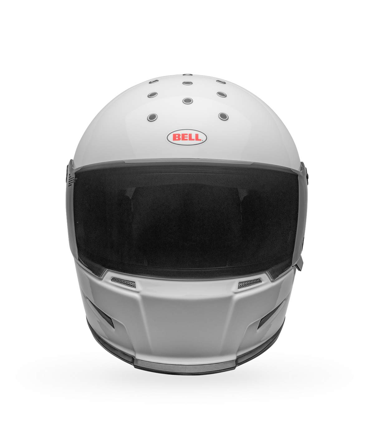 Bell Eliminator Solid Full Face Motorcycle Helmet - Angle & Detail View 20