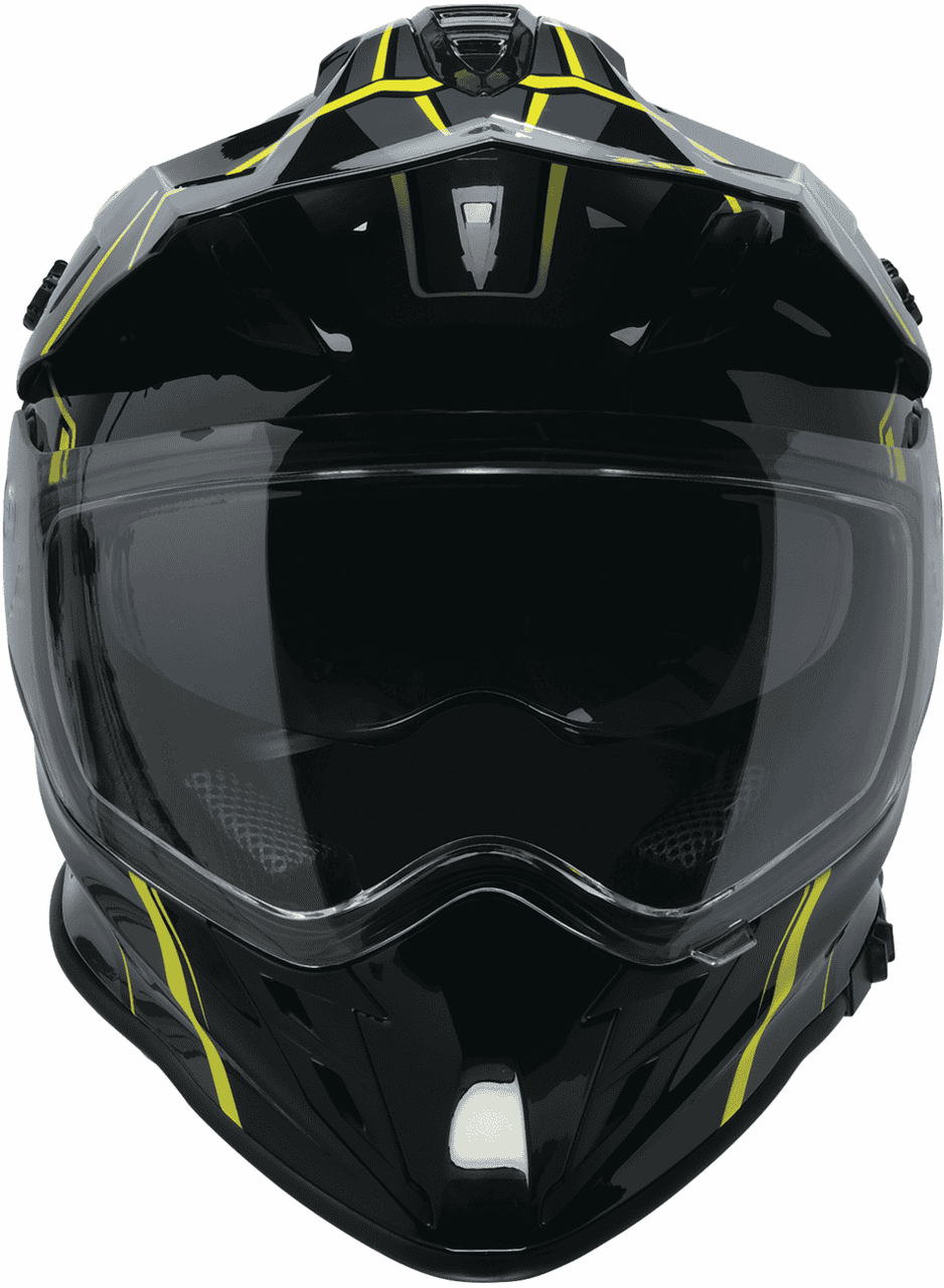 z1r-range-2-0-voyager-dual-sport-motorcycle-helmet-black-hi-viz-front-view