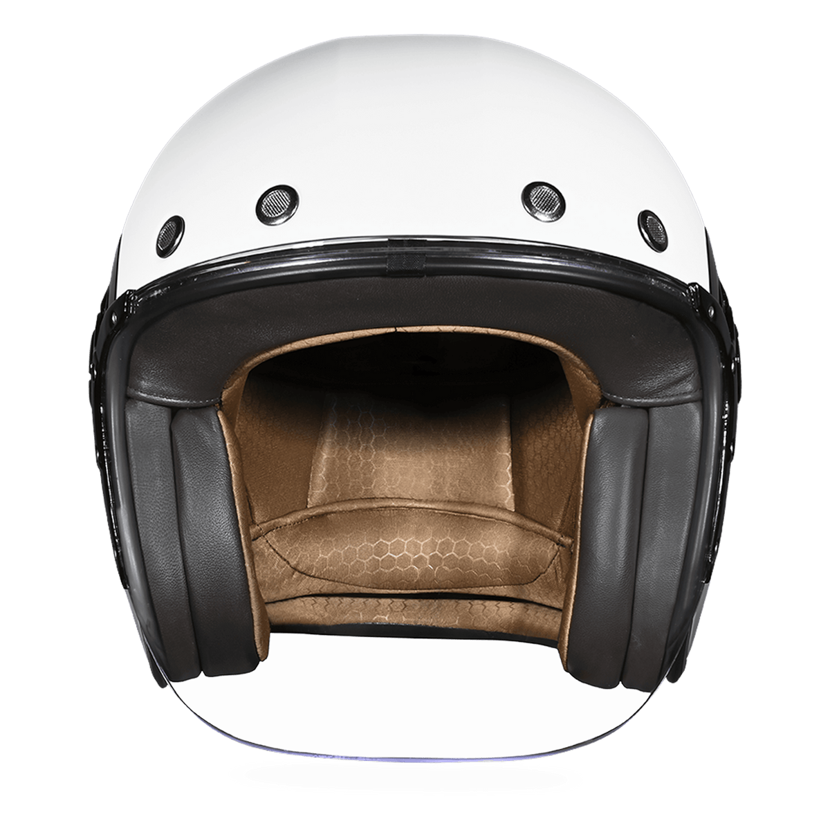 Daytona Retro Jet Solid Open Face Motorcycle Helmet