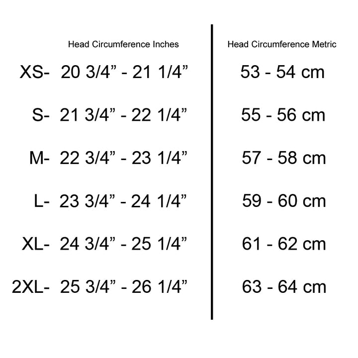 daytona-spyder-jet-helmet-size-chart
