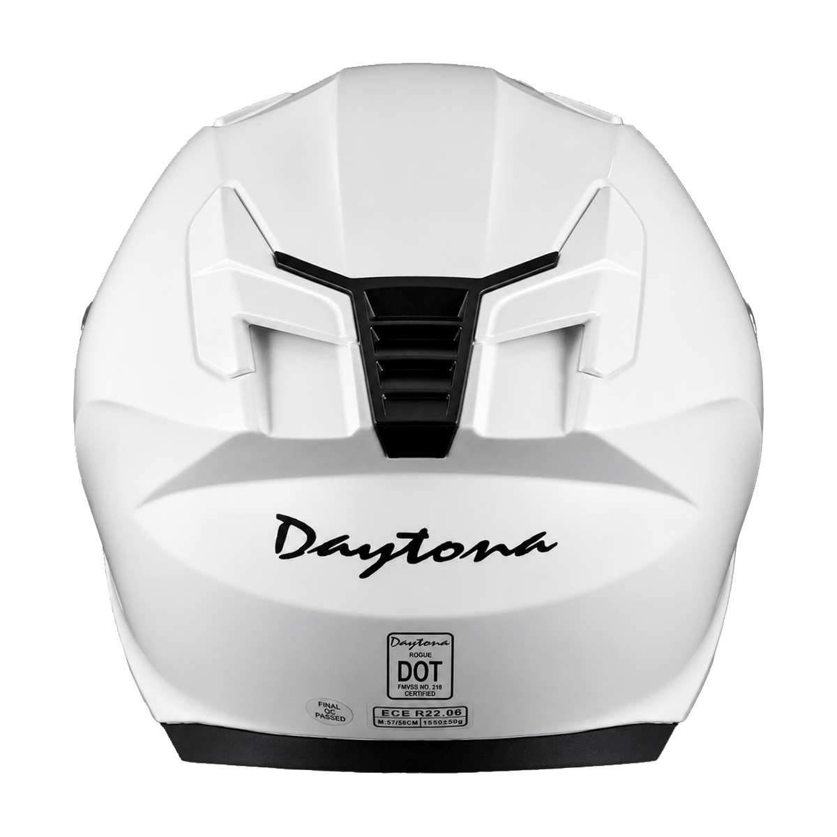 Daytona Rogue Solid Full Face Motorcycle Helmet