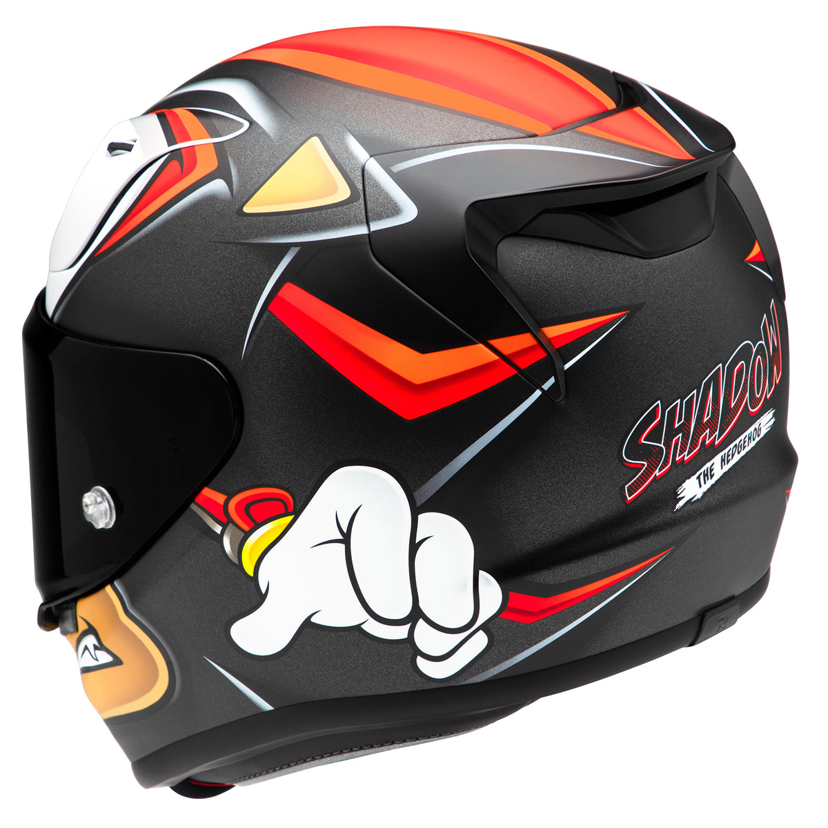 HJC RPHA 12N Shadow the Hedgehog Full Face Motorcycle Helmet