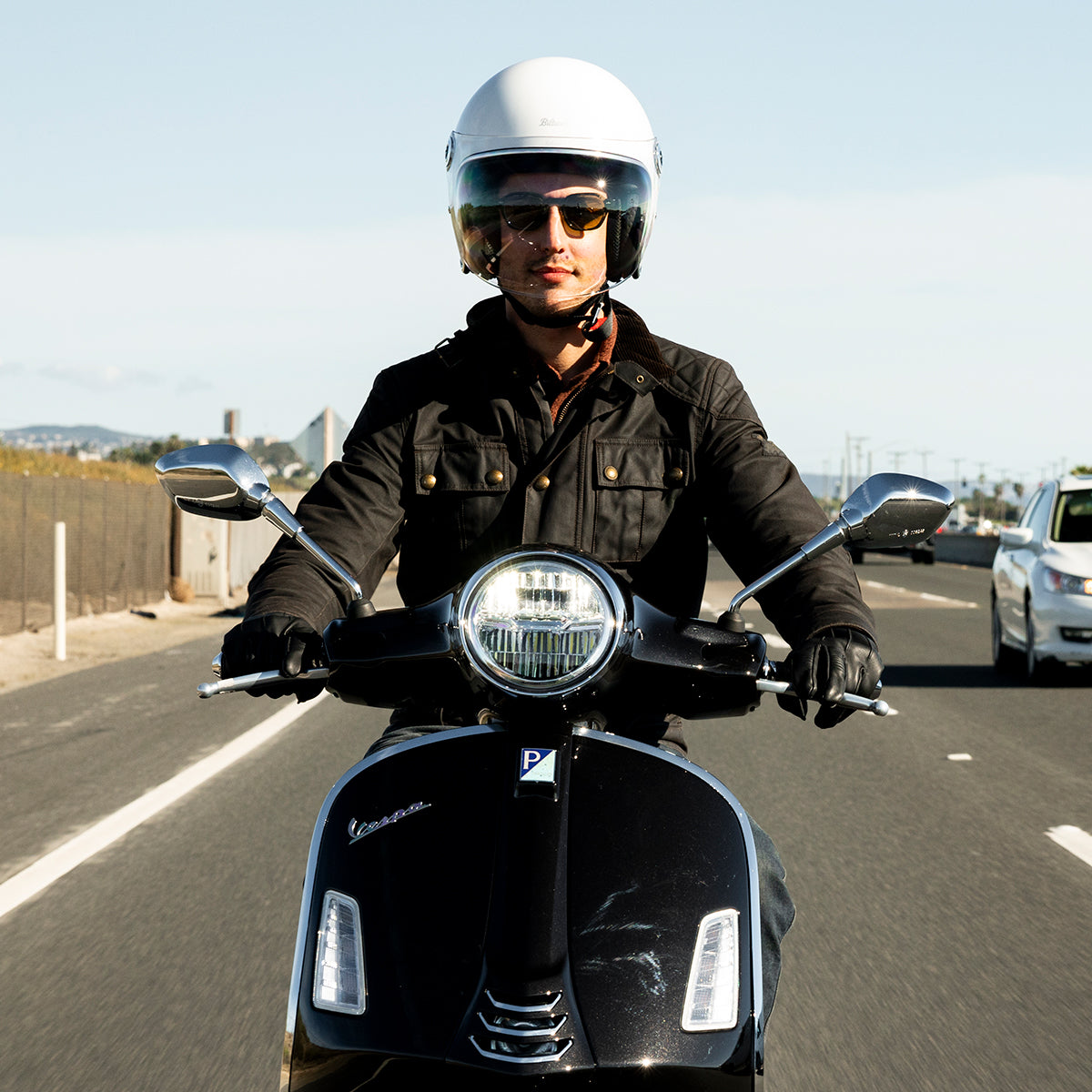 Biltwell Tahoe Solid Open Face Motorcycle Helmet