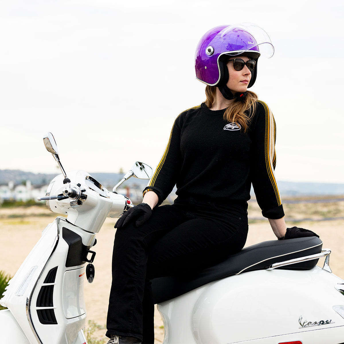 Biltwell Tahoe Solid Open Face Motorcycle Helmet