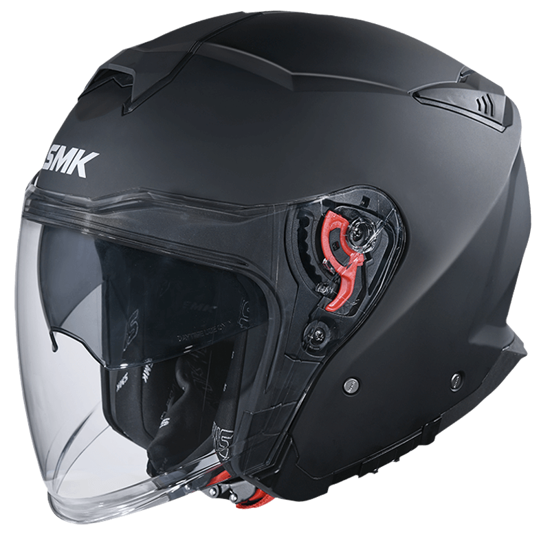 SMK GTJ Solid Open Face Motorcycle Helmet