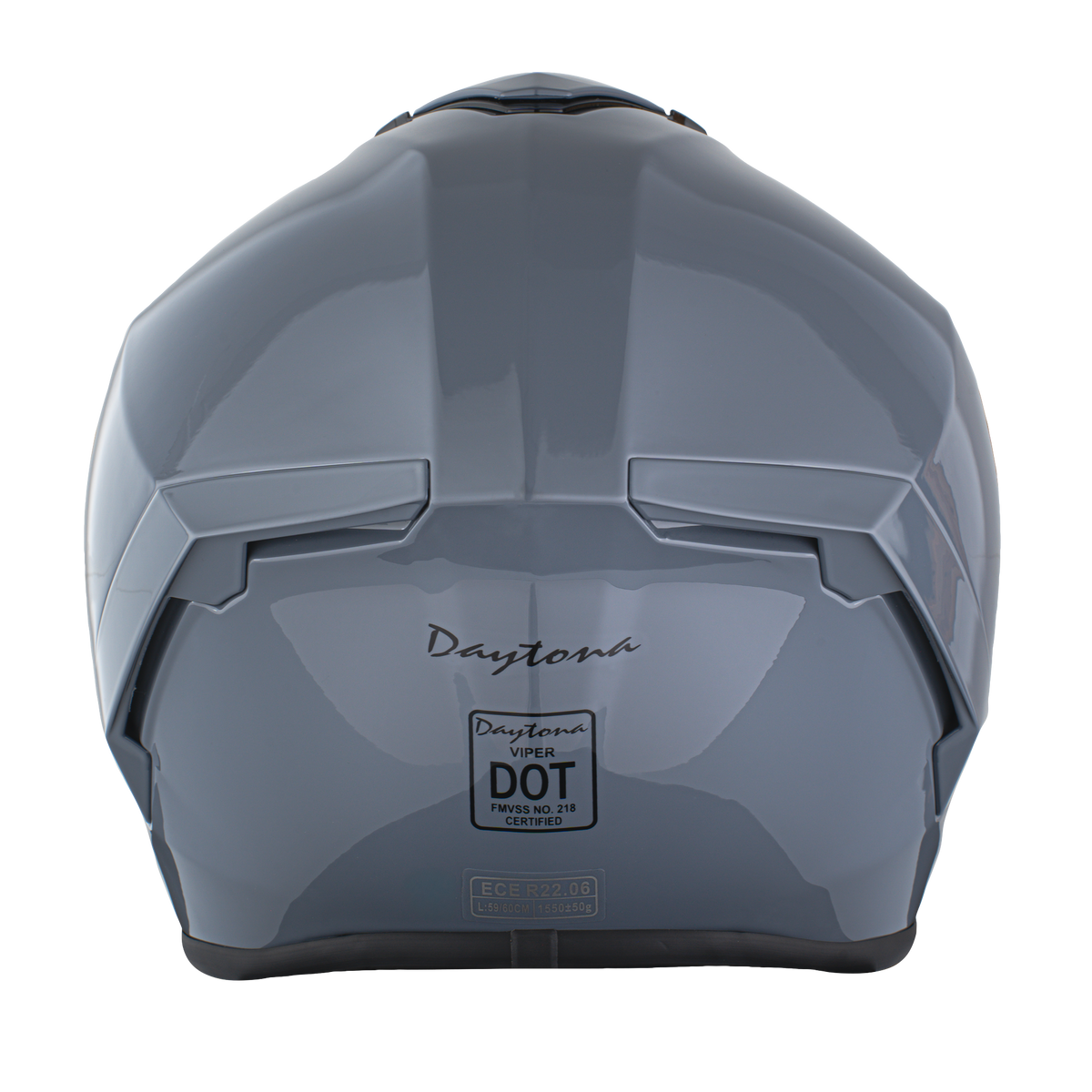 Daytona Viper Solid Full Face Motorcycle Helmet