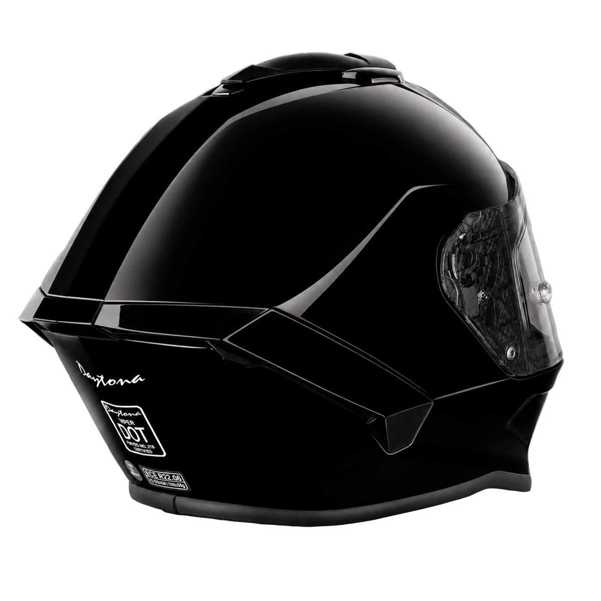 Daytona Viper Solid Full Face Motorcycle Helmet