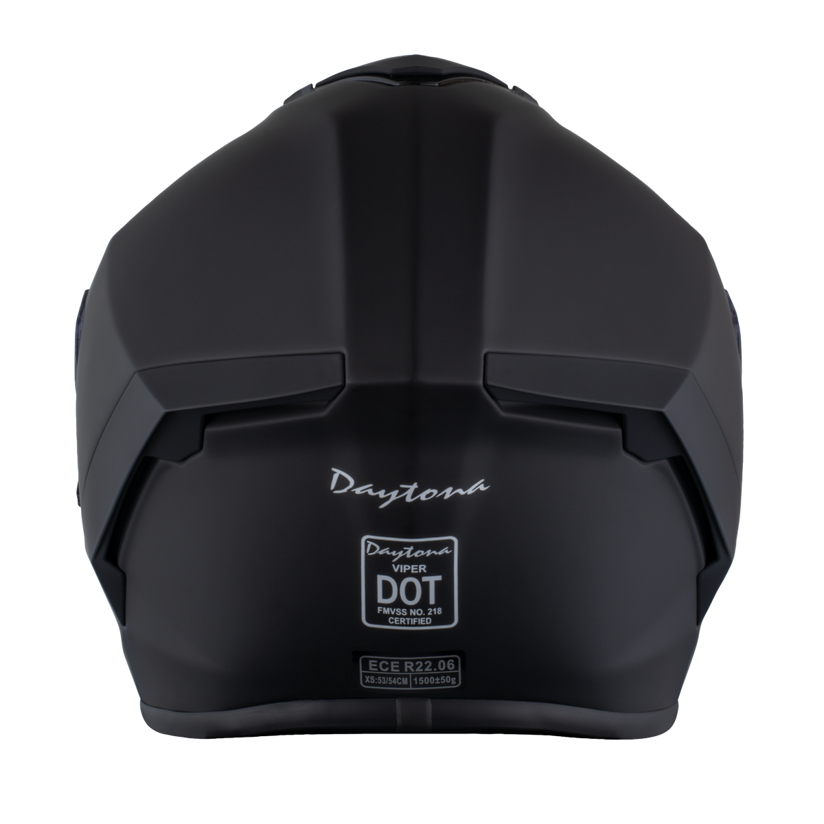 Daytona Viper Solid Full Face Motorcycle Helmet