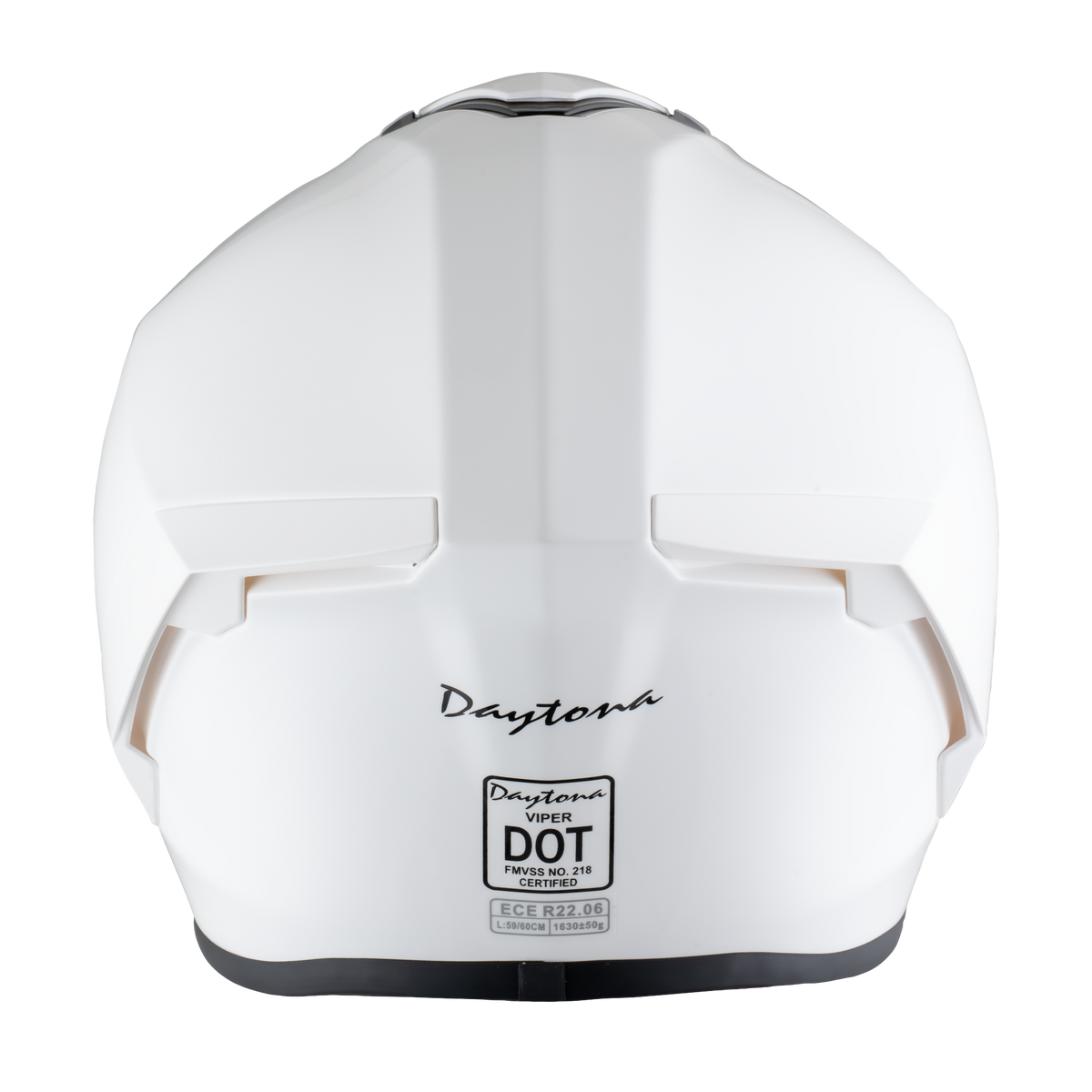 Daytona Viper Solid Full Face Motorcycle Helmet