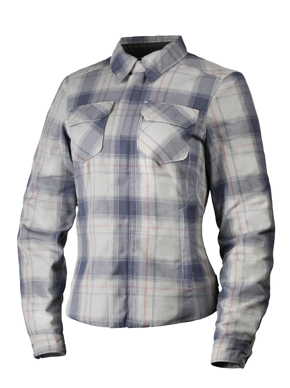 Icon Women's Fallblock Armored Motorcycle Flannel Shirt