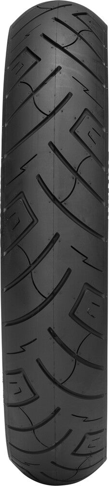 Shinko 777 Cruiser HD Front 130/60-23 75H Bias TL W/W Motorcycle Tire - Tread Pattern Profile