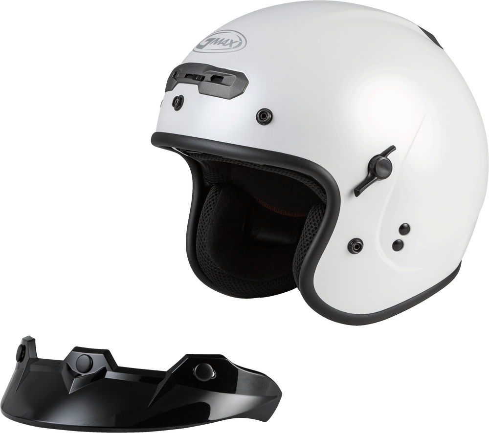 Gmax GM-32 Solid Open Face Motorcycle Helmet