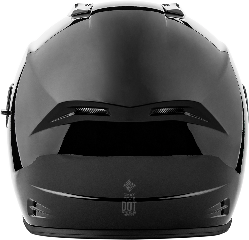 Gmax FF-18 Solid Full Face Motorcycle Helmet
