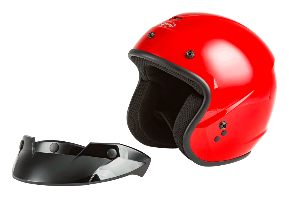 Gmax GM-32 Solid Open Face Motorcycle Helmet