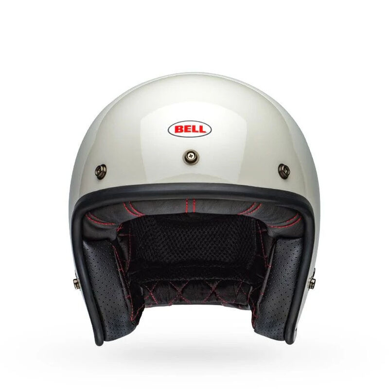 Bell Custom 500 Solid Open Face Motorcycle Helmet - Front View