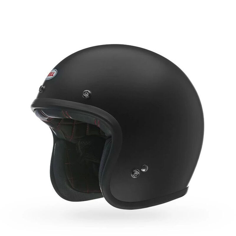 Bell Custom 500 Solid Open Face Motorcycle Helmet - Front View
