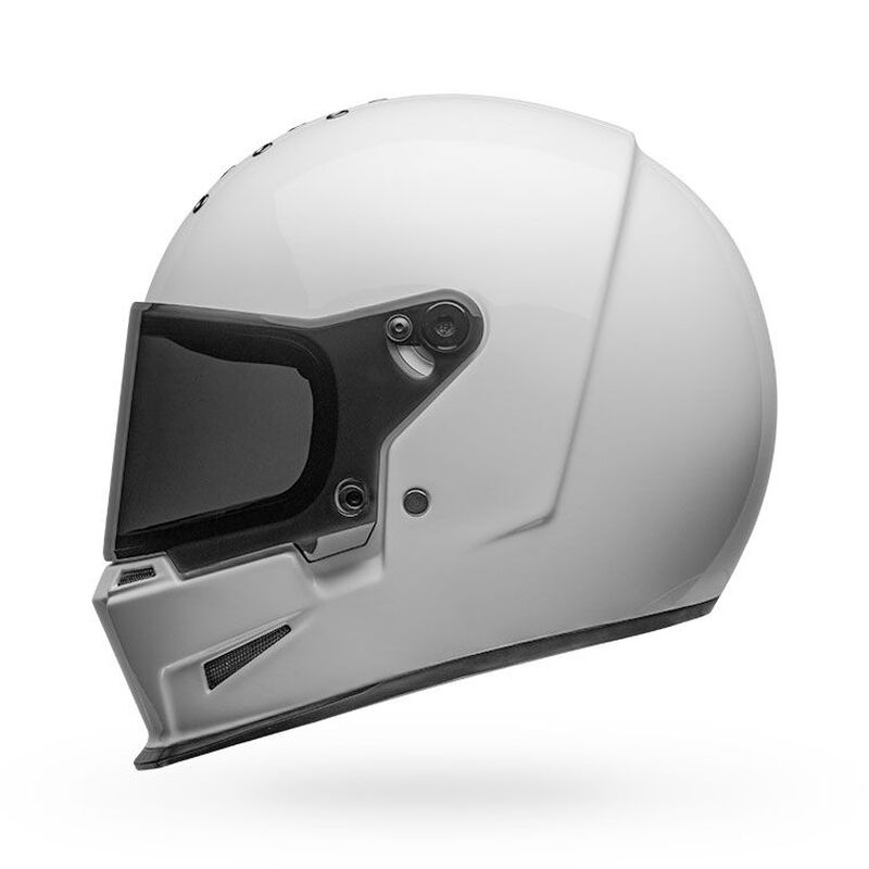 Bell Eliminator Solid Full Face Motorcycle Helmet - Side Profile View