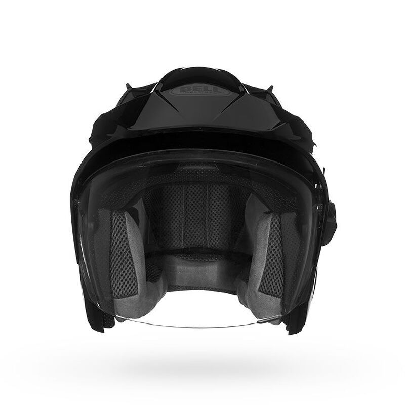 Bell Mag-9 Solid Open Face Motorcycle Helmet - Front View