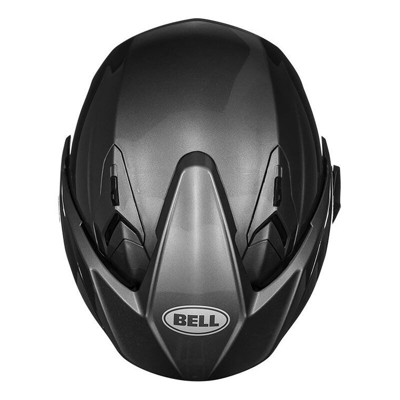 Bell Mag-9 Solid Open Face Motorcycle Helmet - Top View