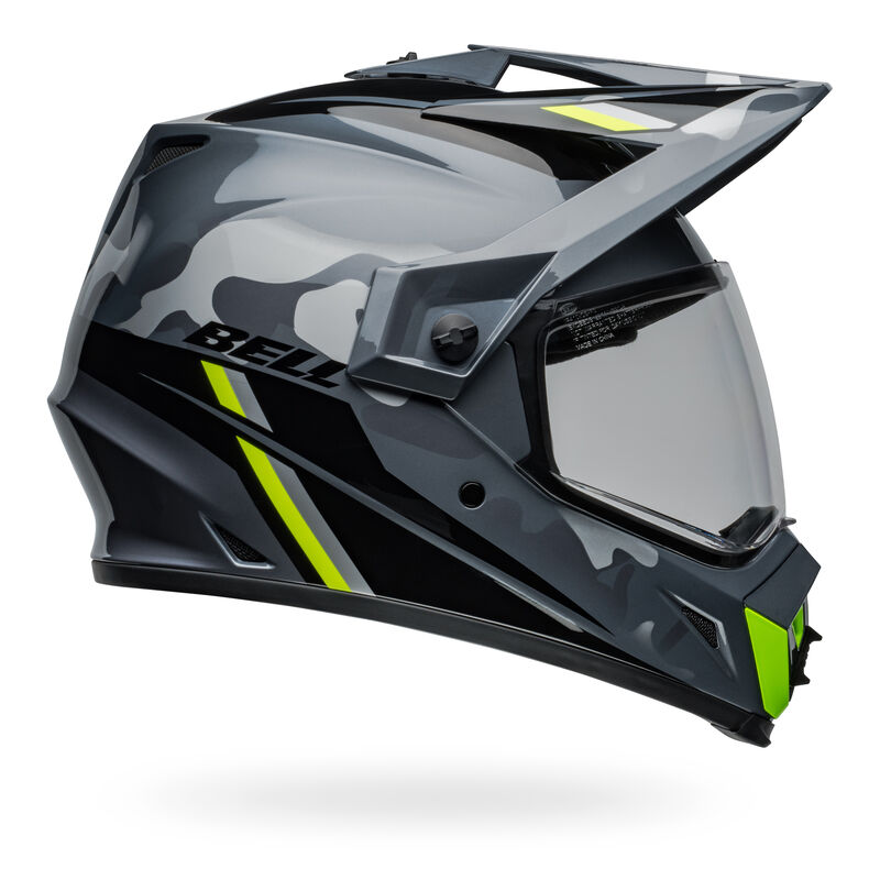 Bell MX-9 Adventure Mips Alpine Motorcycle Helmet - Side Profile View