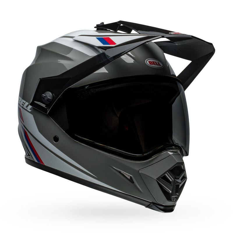 Bell MX-9 Adventure Mips Alpine Motorcycle Helmet - Front View