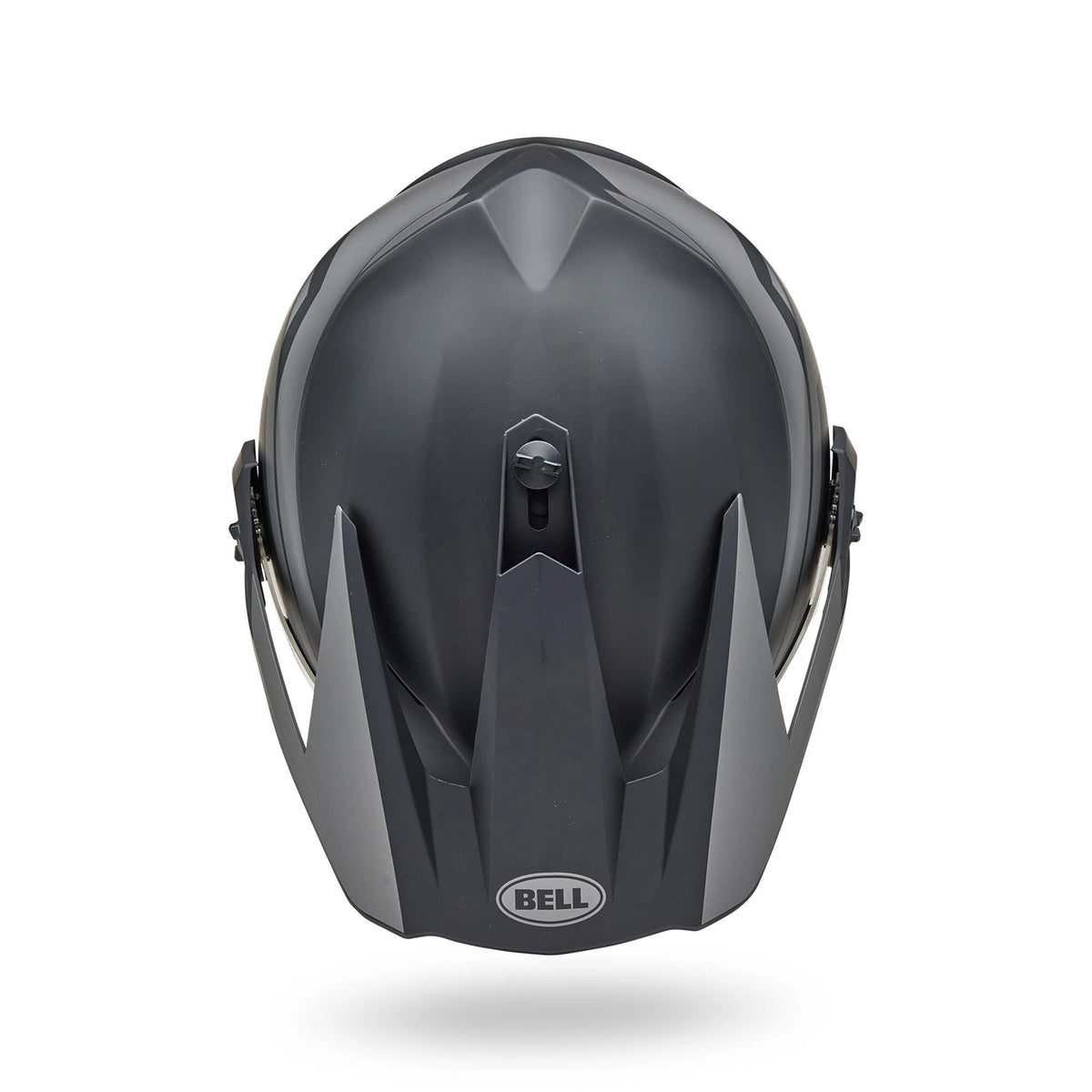 Bell MX-9 Adventure Mips Blackout Motorcycle Helmet - Top View