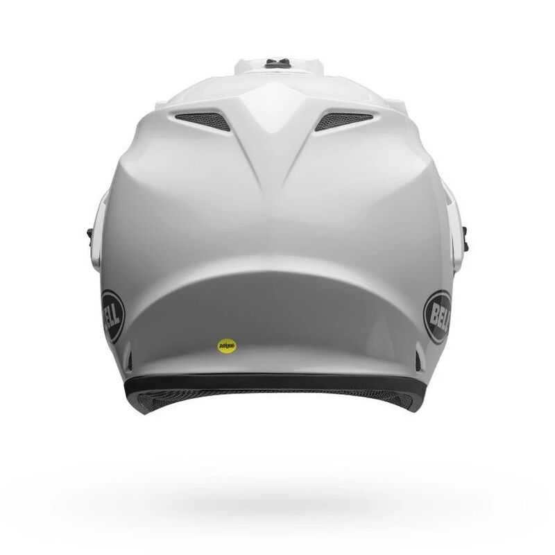 Bell MX-9 Solid Adventure Mips Motorcycle Helmet - Back View