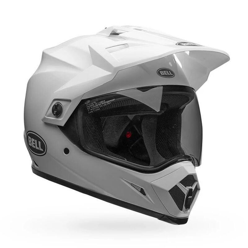 Bell MX-9 Solid Adventure Mips Motorcycle Helmet - Front View