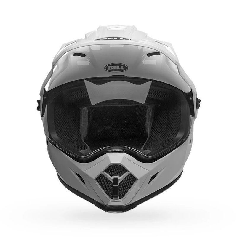 Bell MX-9 Solid Adventure Mips Motorcycle Helmet - Front View