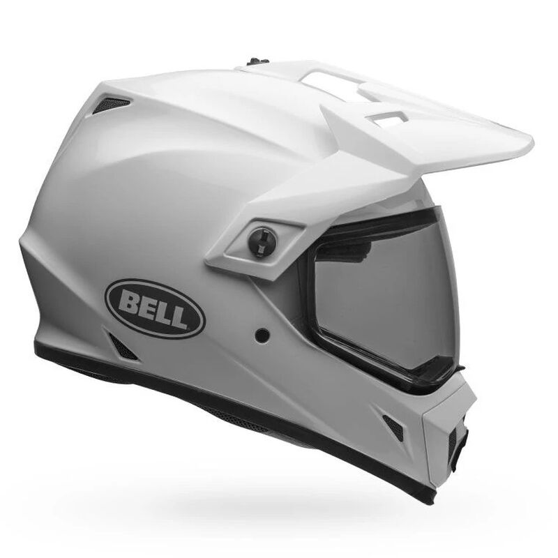 Bell MX-9 Solid Adventure Mips Motorcycle Helmet - Side Profile View