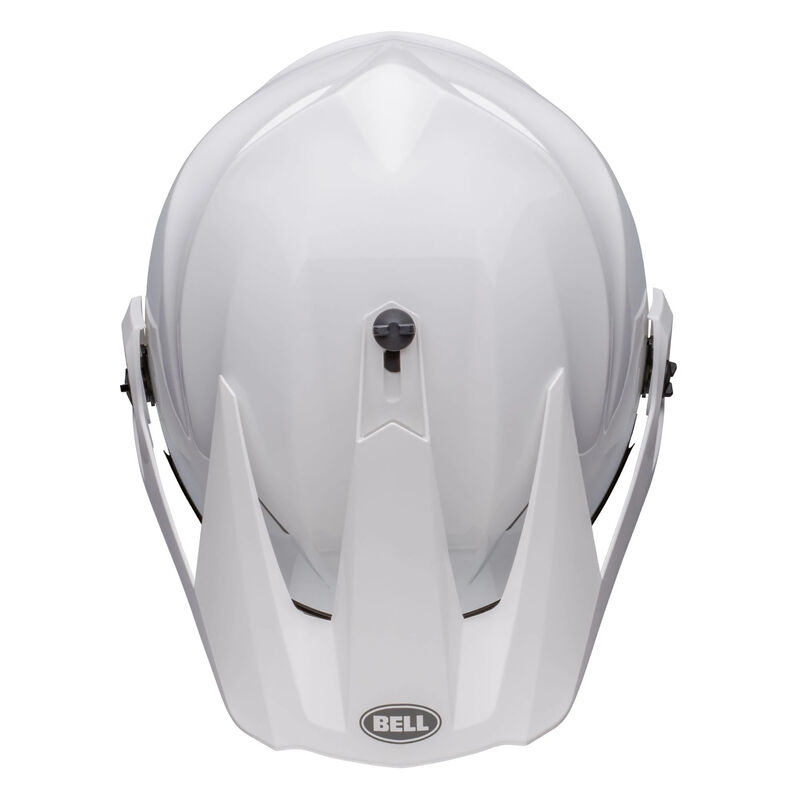 Bell MX-9 Solid Adventure Mips Motorcycle Helmet - Top View