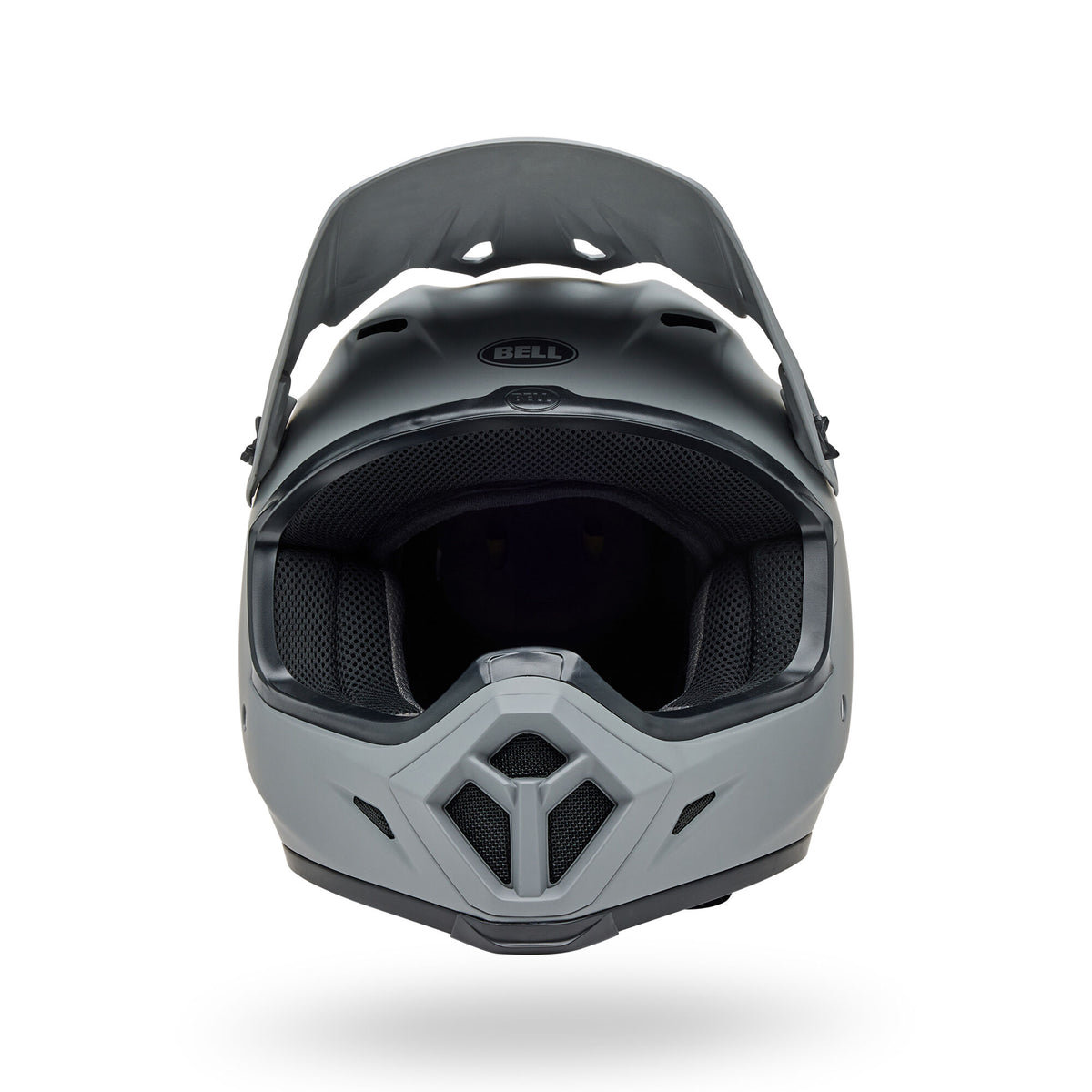 Bell MX-9 Mips Solid Motorcycle Helmet - Front View