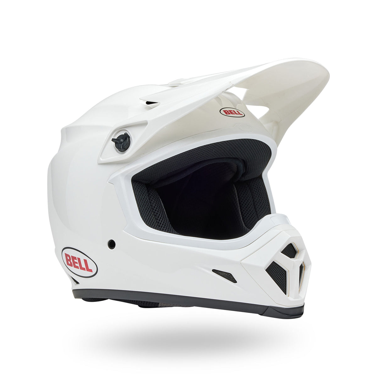 Bell MX-9 Mips Solid Motorcycle Helmet - Front View