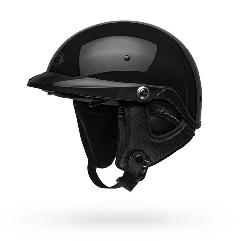 Bell Pit Boss Solid Half Face Motorcycle Helmet - Front View