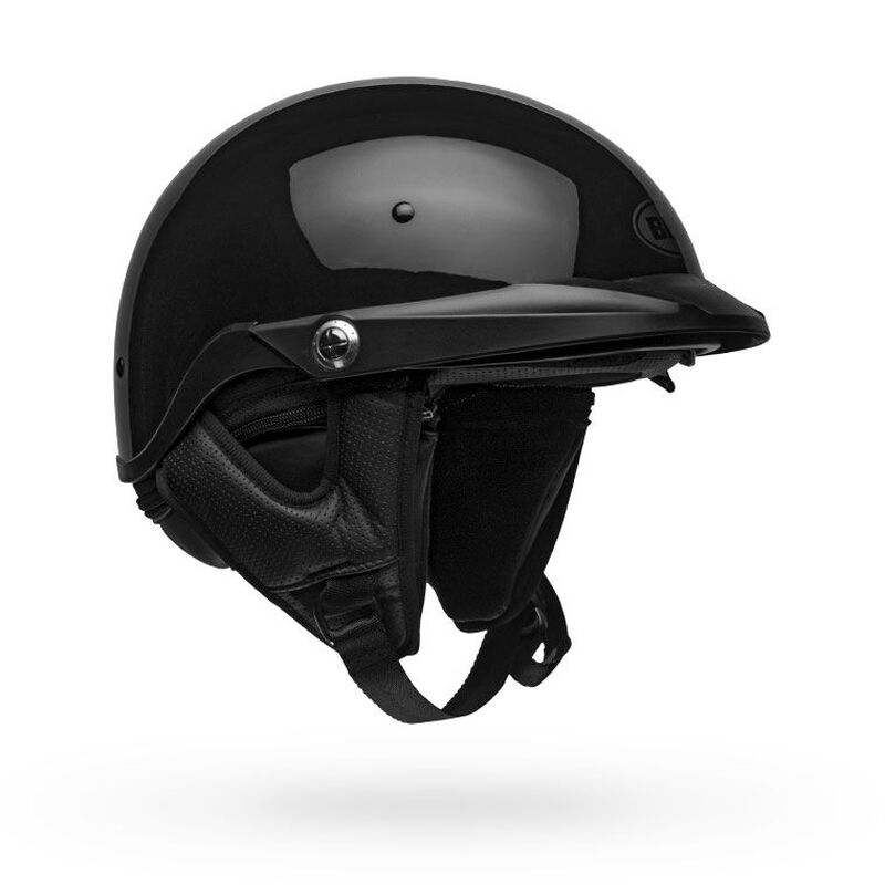 Bell Pit Boss Solid Half Face Motorcycle Helmet - Front View