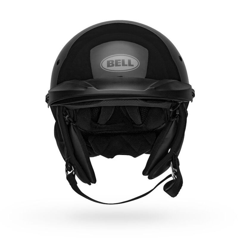 Bell Pit Boss Solid Half Face Motorcycle Helmet - Front View