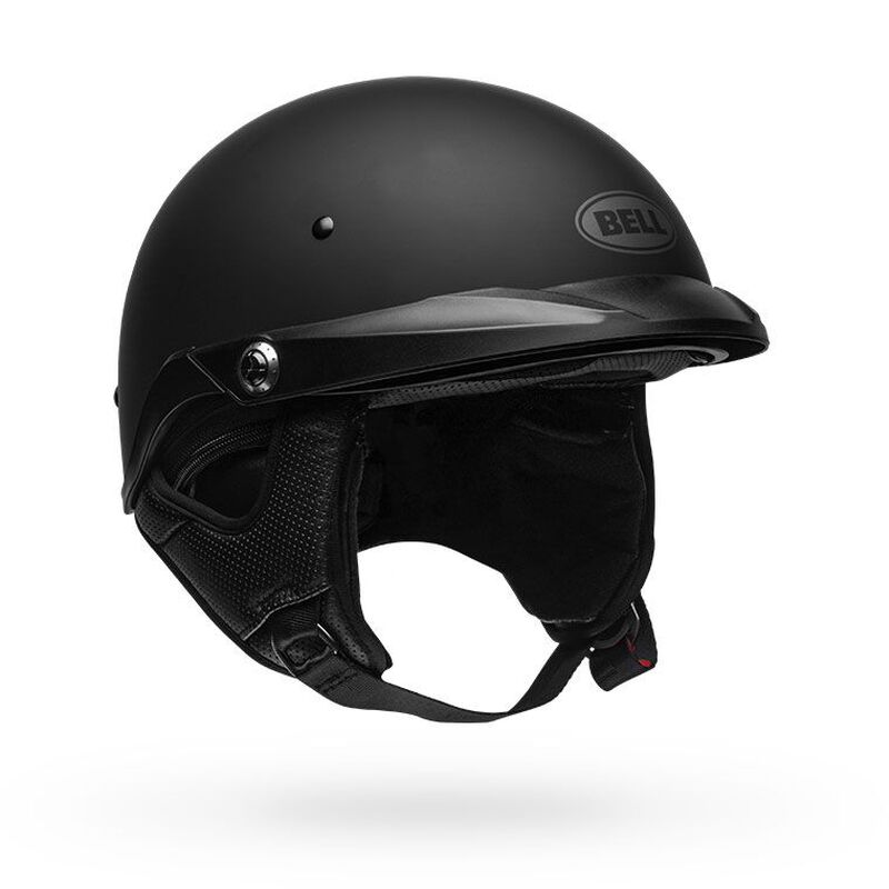 Bell Pit Boss Solid Half Face Motorcycle Helmet - Front View