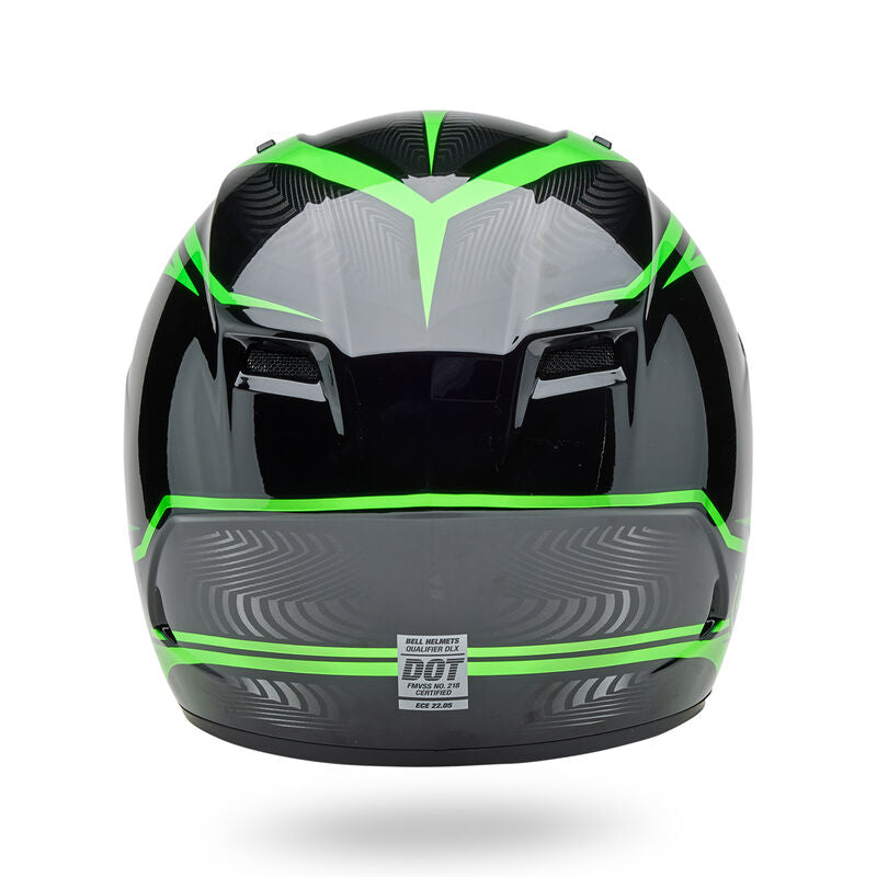 Bell Qualifier Conduit Full Face Motorcycle Helmet - Back View