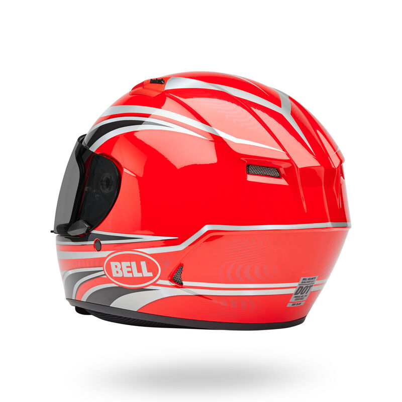 Bell Qualifier Conduit Full Face Motorcycle Helmet - Back View