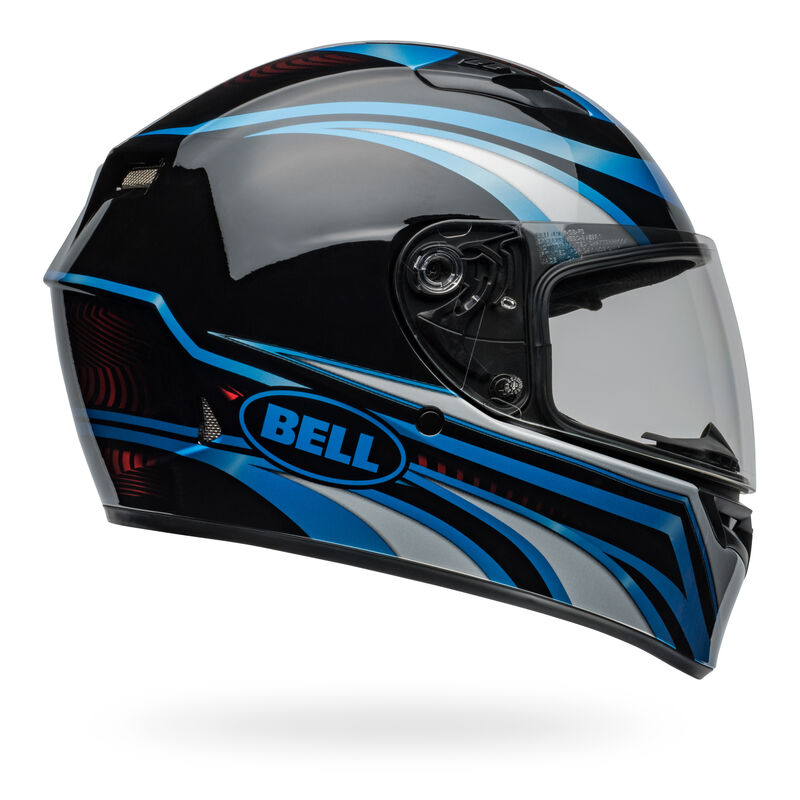 Bell Qualifier Conduit Full Face Motorcycle Helmet - Side Profile View