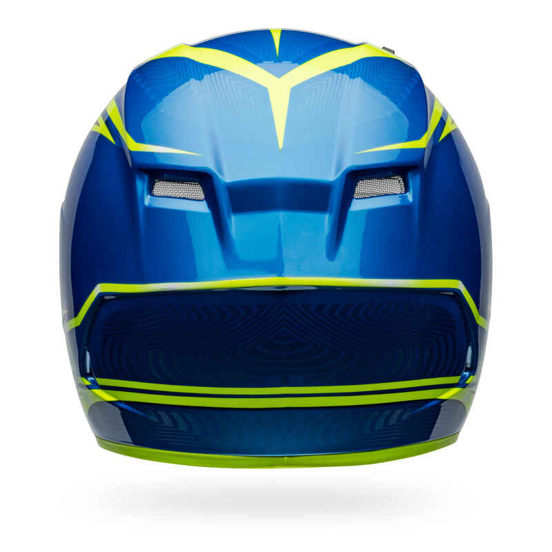 Bell Qualifier Conduit Full Face Motorcycle Helmet - Back View
