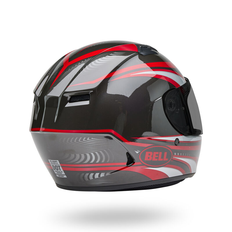 Bell Qualifier Conduit Full Face Motorcycle Helmet - Back View