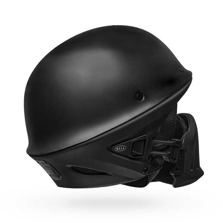 Bell Rogue Solid Half Face Motorcycle Helmet - Back View