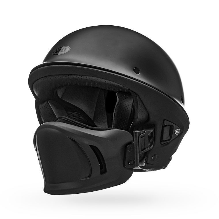 Bell Rogue Solid Half Face Motorcycle Helmet - Front View