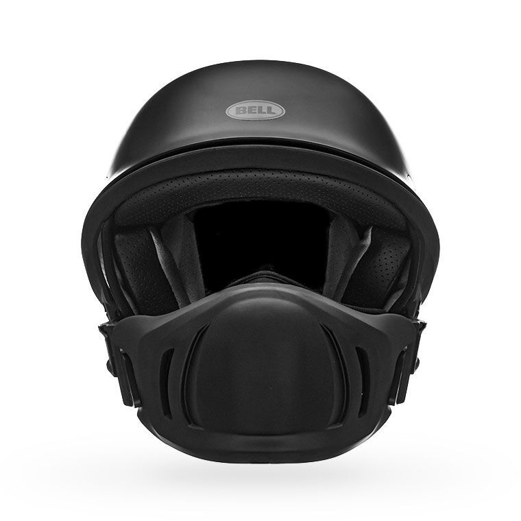 Bell Rogue Solid Half Face Motorcycle Helmet - Front View